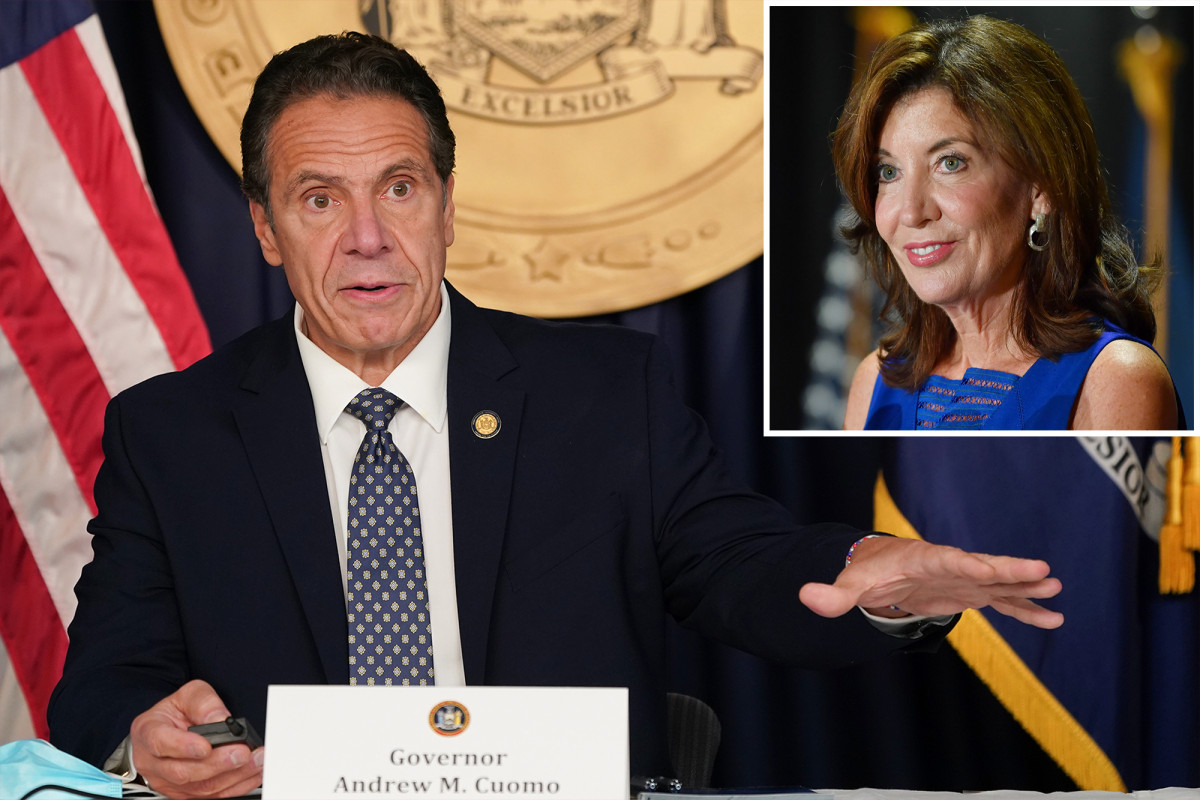 Gov. Cuomo’s COVID-19 book omits any mention of Lt. Gov.
Kathy Hochul 1