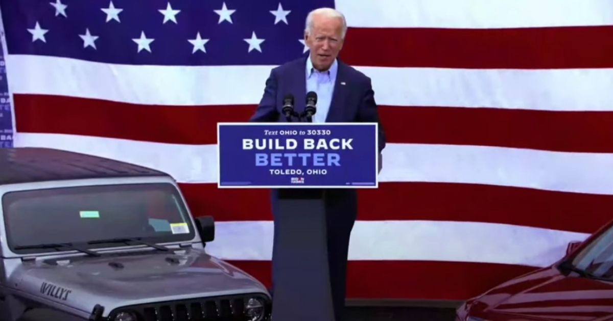 Joe Biden Slurs His Way Through Opening Remarks: ‘Because
Uh, by Cause It’s Ellen General Motors’ 1