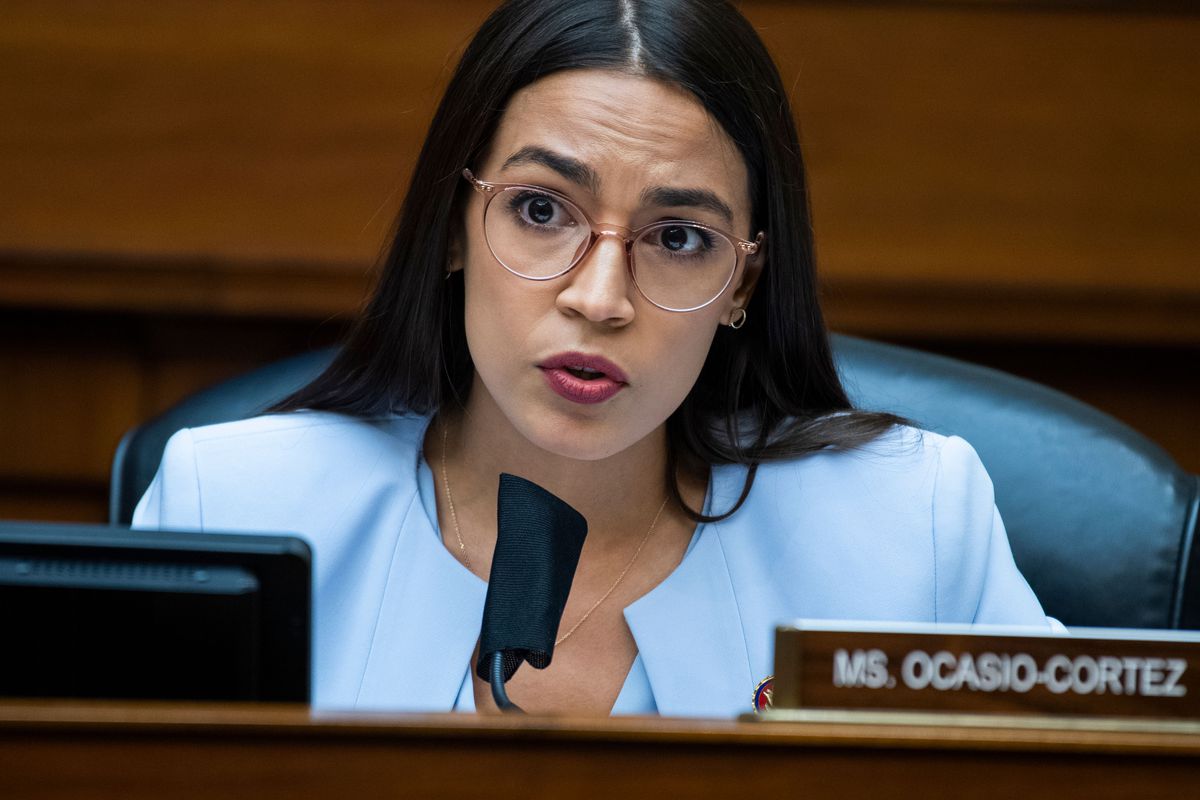 'Classist and disgusting’: AOC rips Trump for mocking her
college degree 1