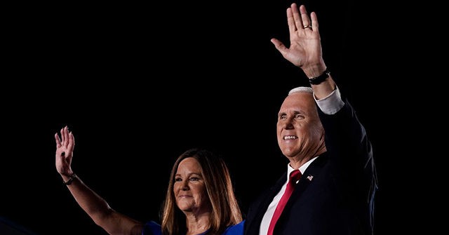 Karen Pence's Office Defends Her Joining Debate Stage
Without a Mask 1