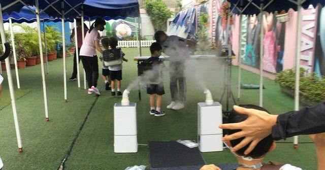 Hong Kong Kindergarten Sprays Children with Vinegar to Block
Coronavirus Spread 1