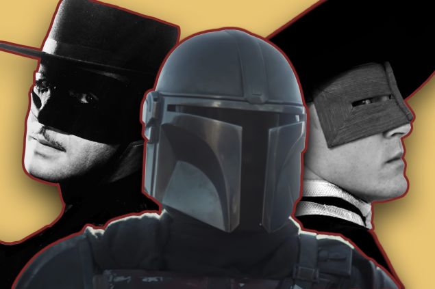 ‘The Mandalorian’ Makes a Masked Bandit Sci-Fi’s Honorable
Outlaw 1