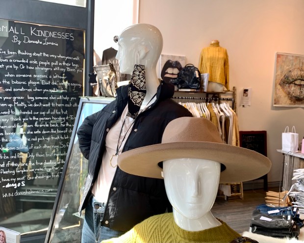 Masks are the new fashion accessory: Denver retailers,
shoppers weigh in on the COVID-created outlet for
self-expression 1
