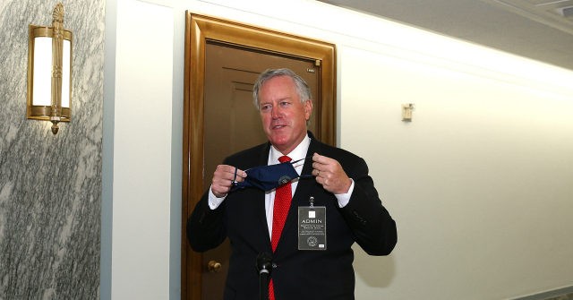 Mark Meadows Walks Out After CNN Demands He Wear Mask While
Answering Questions 1