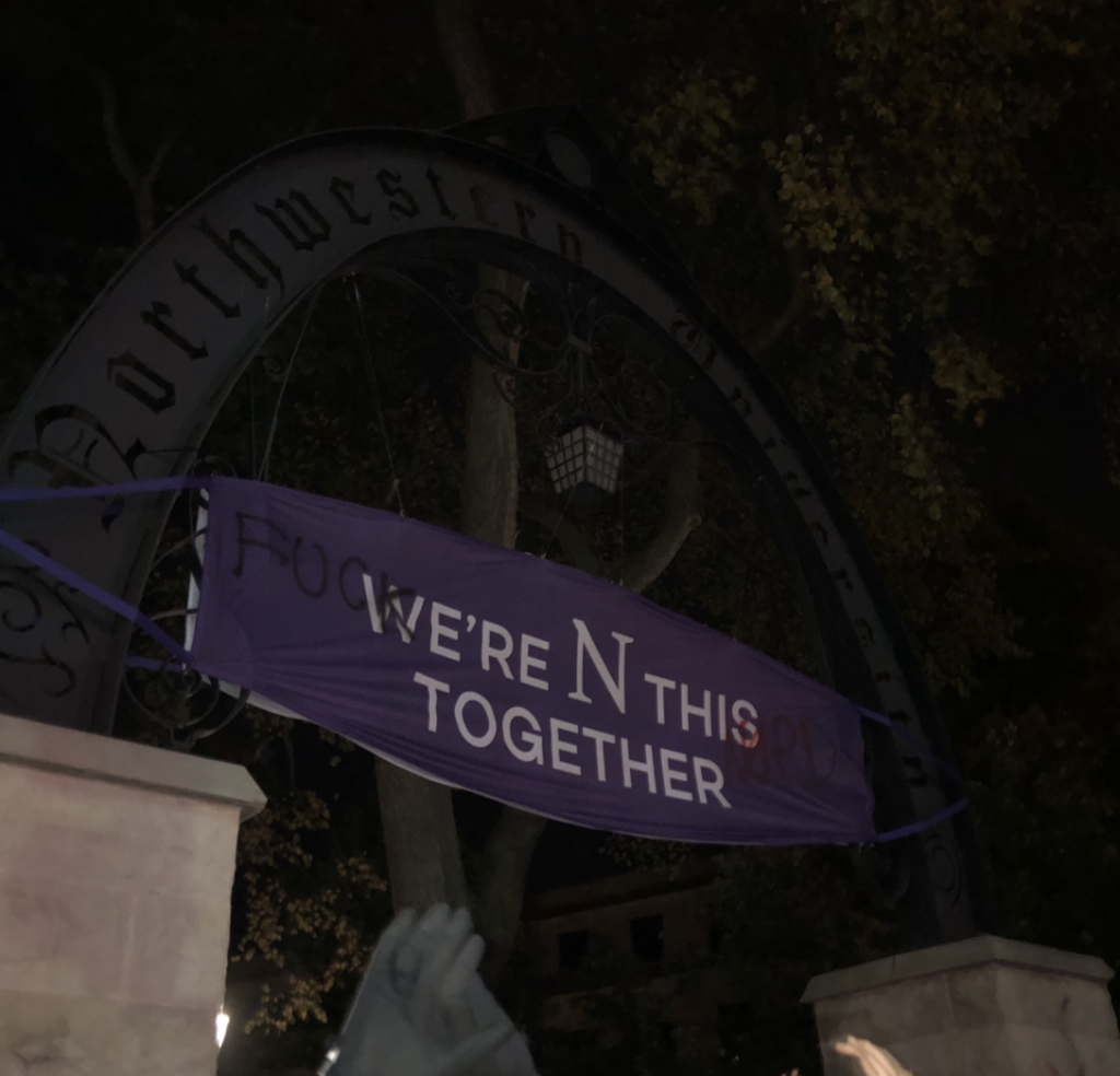 Northwestern Students Burn and Vandalize School Property at
Anti-Police Protests 1