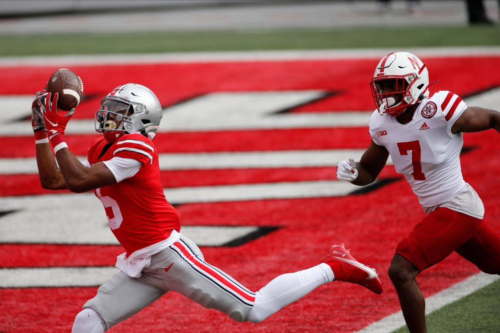 Justin Fields, No. 5 Ohio State run away from Nebraska in
opener 1