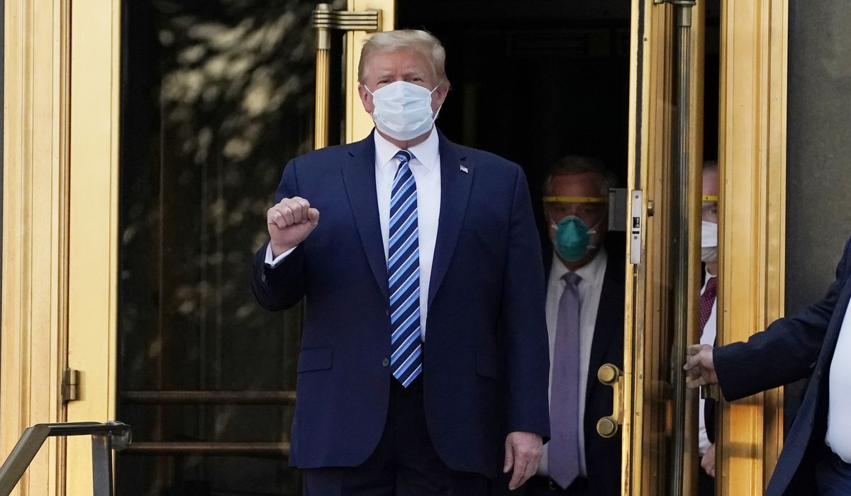 Trump says he's off medication for COVID-19 and feels
'perfect': 'We have a cure' 1