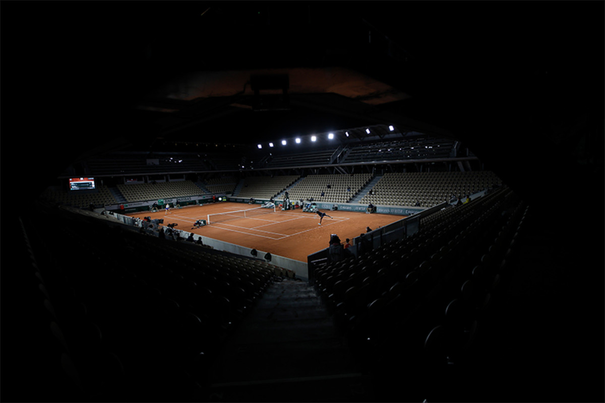 Sonic boom serves up confusion during 2020 French
Open 1 Sonic boom serves up confusion during 2020 French
Open 1