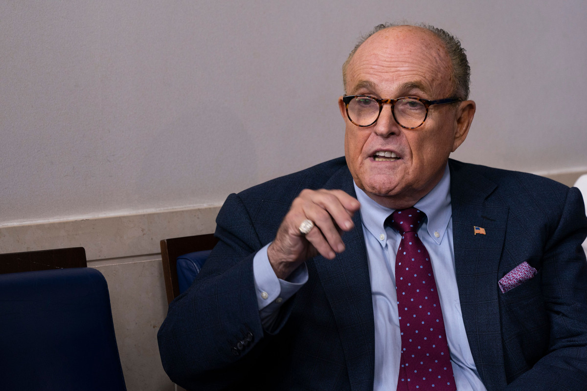 Rudy Giuliani thinks he’s dodged COVID-19 since last meeting
with Trump 1