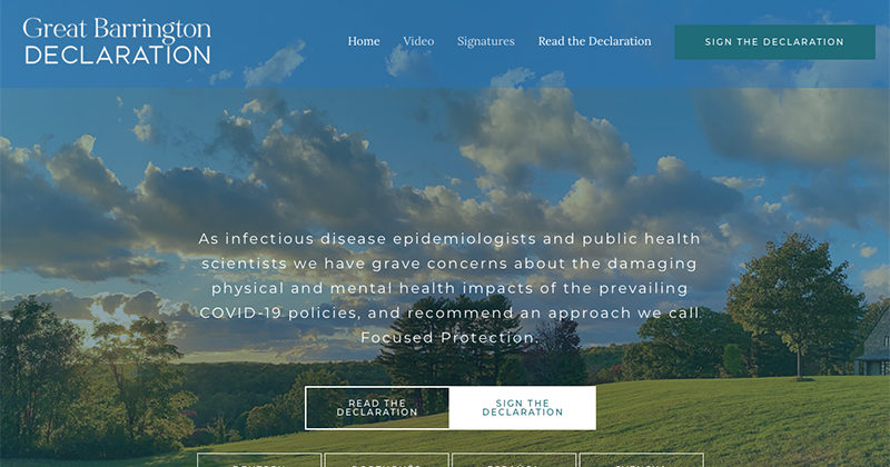 Over 7,000 Scientists, Doctors Call For COVID Herd Immunity,
End To Lockdowns 1