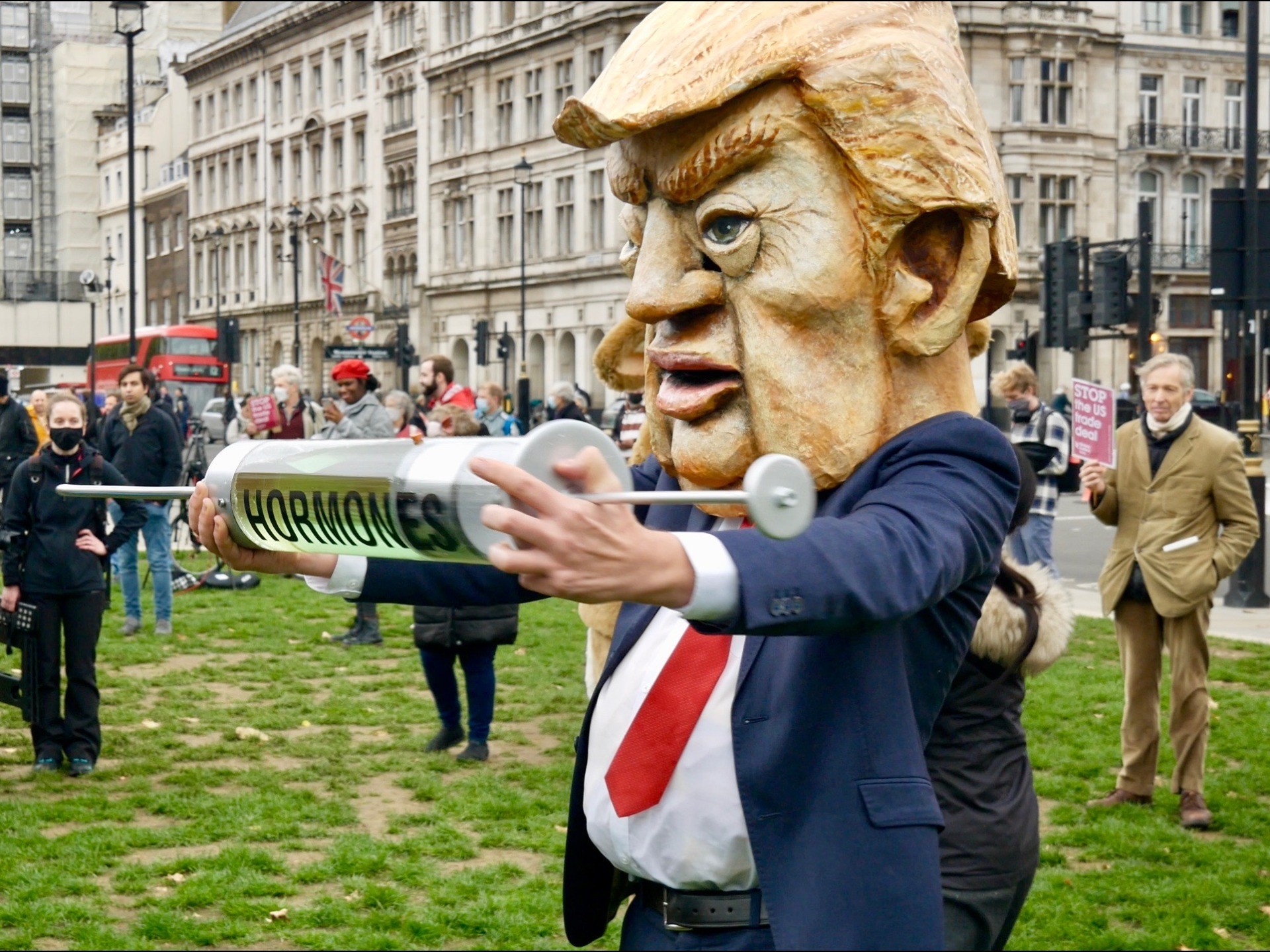 Low Energy! London 'Stop Trump Coalition' Protest Sees Poor
Turnout 1