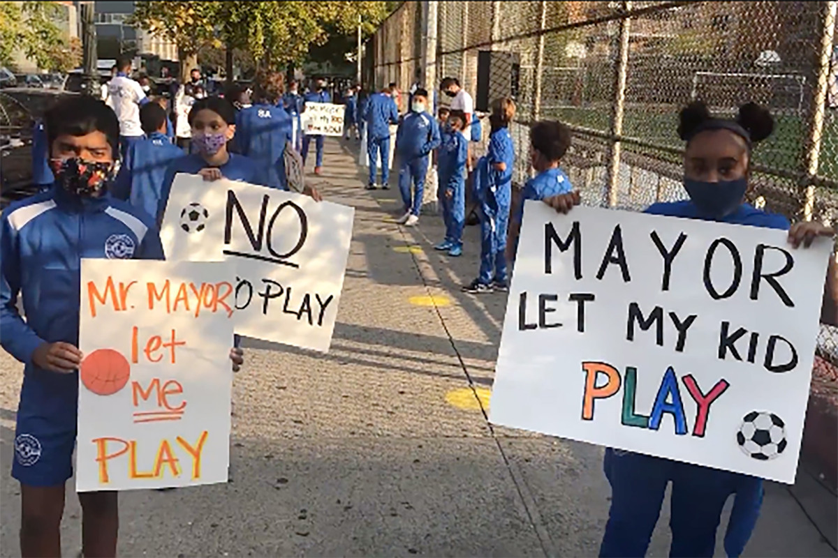 Success Academy protests NYC’s field use fees for
athletics 1