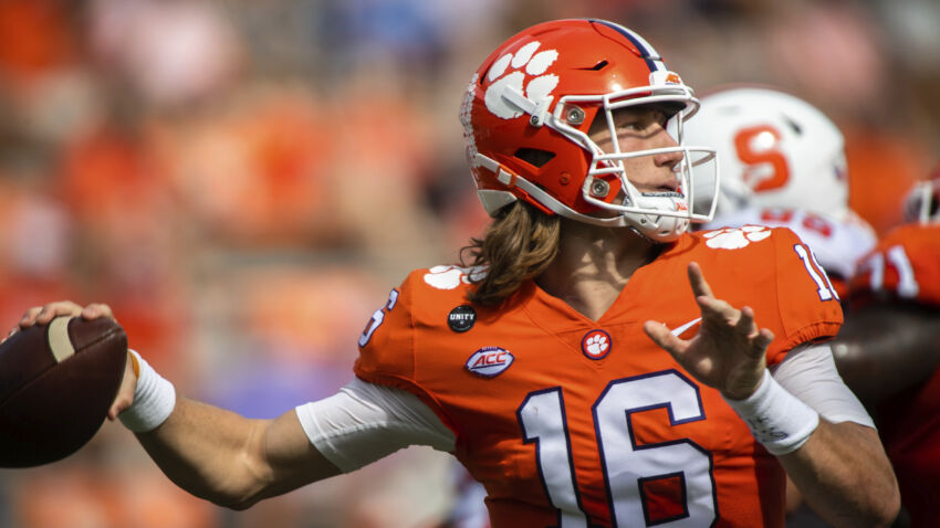 Clemson's Trevor Lawrence tests positive for COVID-19; out
against Boston College 1