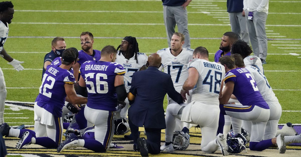 Vikings return to practice after precautionary pause because
of coronavirus 1