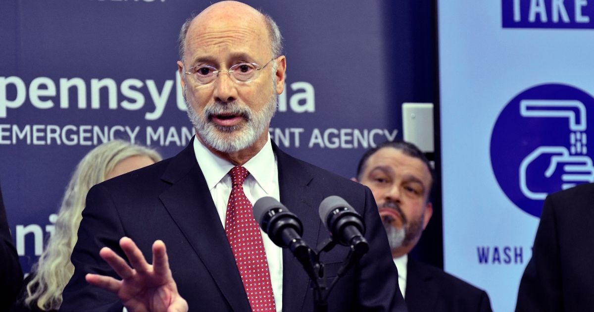 Penn. Dem Governor Caught on Hot Mic Laughing About
‘Political Theater’ of Wearing Mask 1
