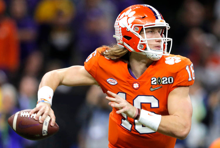 Clemson star Trevor Lawrence tests positive for
coronavirus 1