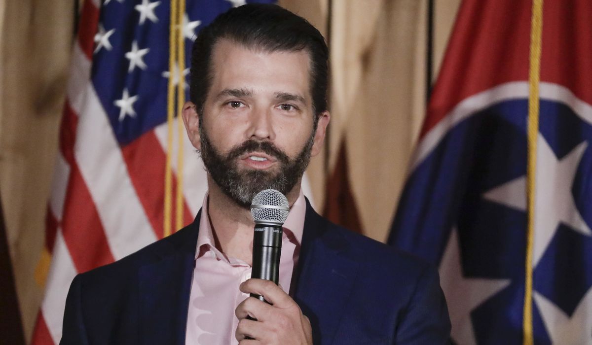 Donald Trump Jr. says number of U.S. coronavirus deaths
'almost nothing' as daily count nears 1,000 1