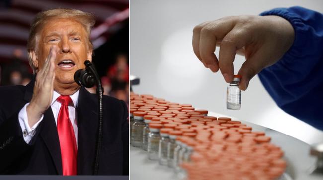 Trump Says He Won't Force Americans To Take COVID-19
Vaccine 1