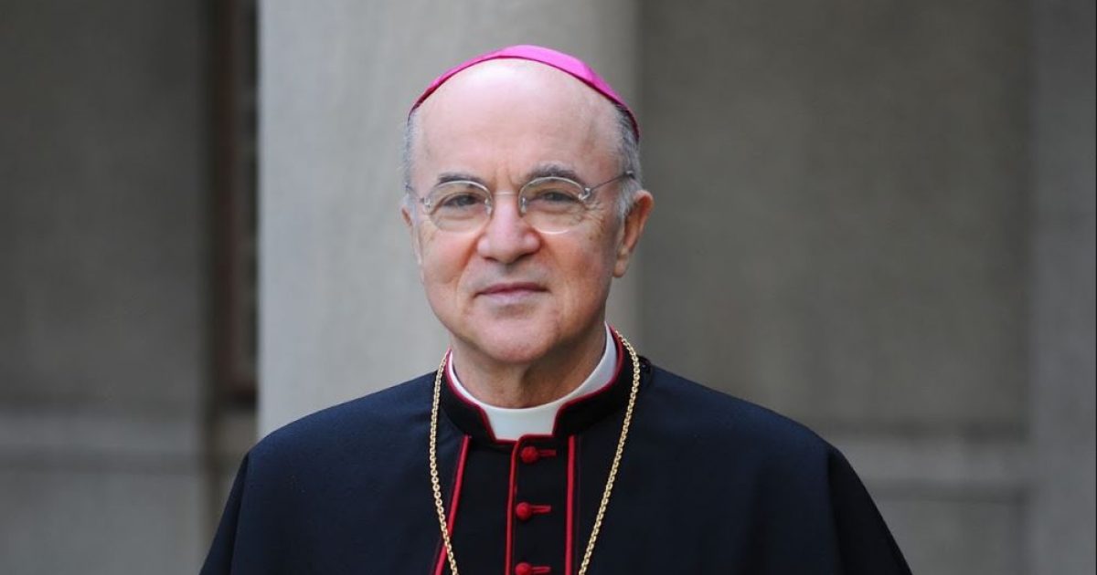 Archbishop Carlo Maria Viganò Pens Open Letter to Donald
Trump Explaining the Globalist “Great Reset” to “Subdue
Humanity” 1