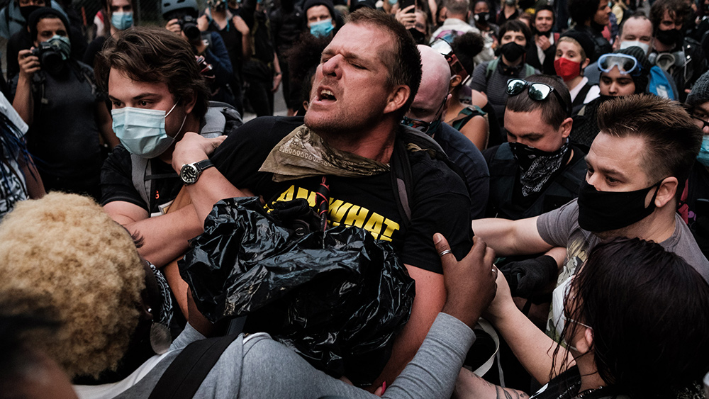 The media want to change the DEFINITION of RIOT to
accommodate BLM and Antifa rioting 1