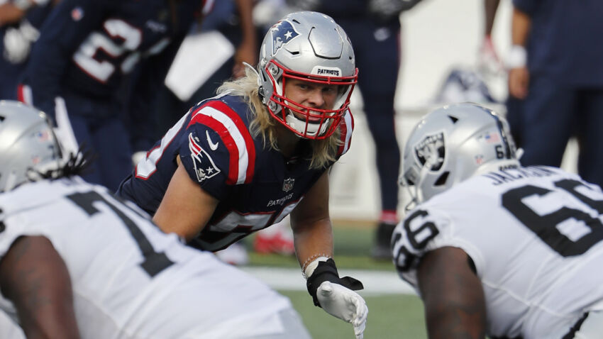 Chase Winovich's eccentric and insightful thoughts on the
Patriots' 'weird' week 1