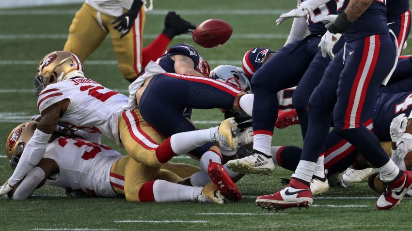 5 takeaways from the Patriots' historic loss to San
Francisco 1