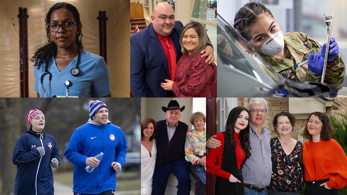 Loss, heroism and hope: Catching up with Chicagoans whose
lives were forever changed by COVID-19 1 Loss, heroism and hope: Catching up with Chicagoans whose
lives were forever changed by COVID-19 1