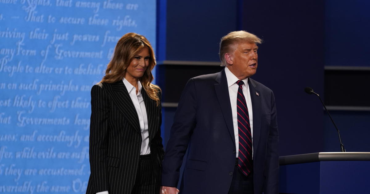 President Trump and first lady Melania test positive for
COVID-19 1