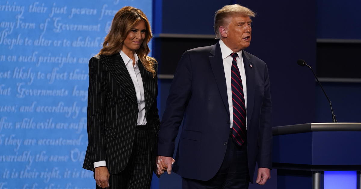 President Trump and first lady Melania test positive for
COVID-19 1