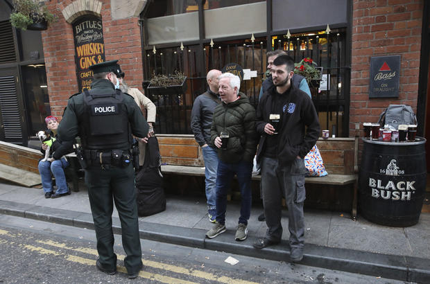 Ireland is first EU country to return to coronavirus
lockdown 1