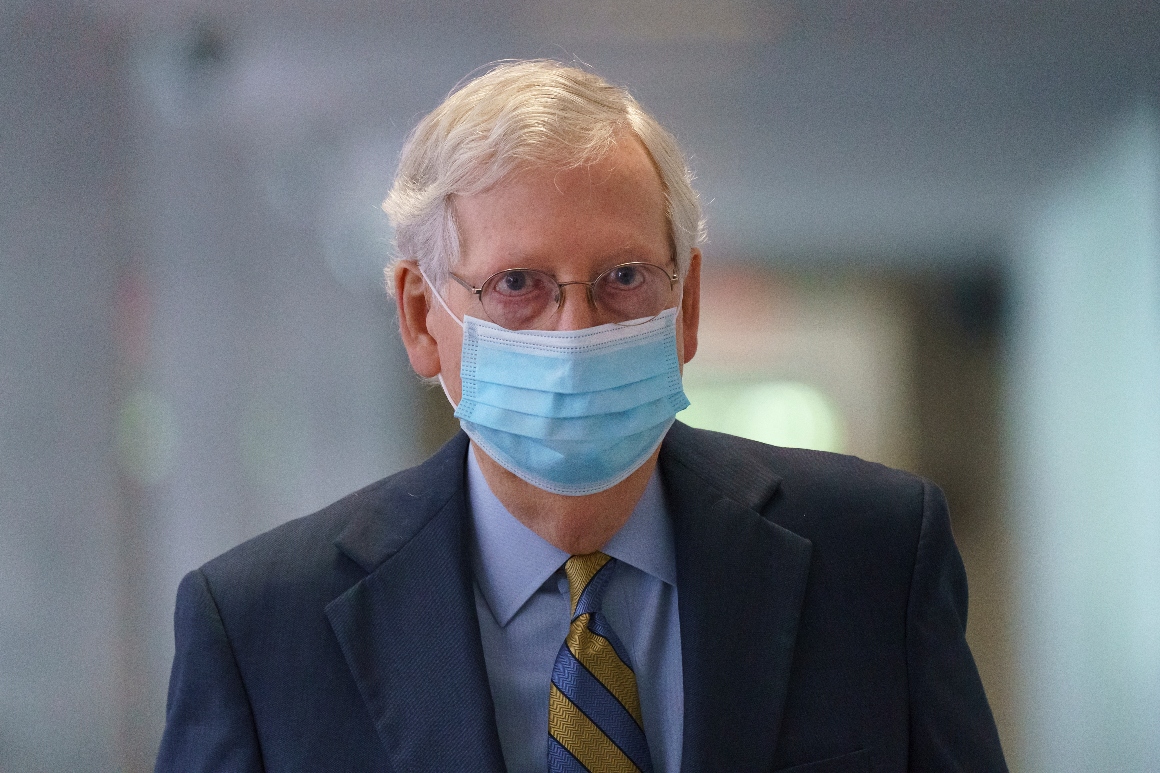 McConnell avoids visiting White House over its handling of
coronavirus 1