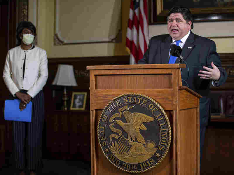 As COVID-19 Cases Surge In Illinois, A Clash Over Safety
Guidelines 1