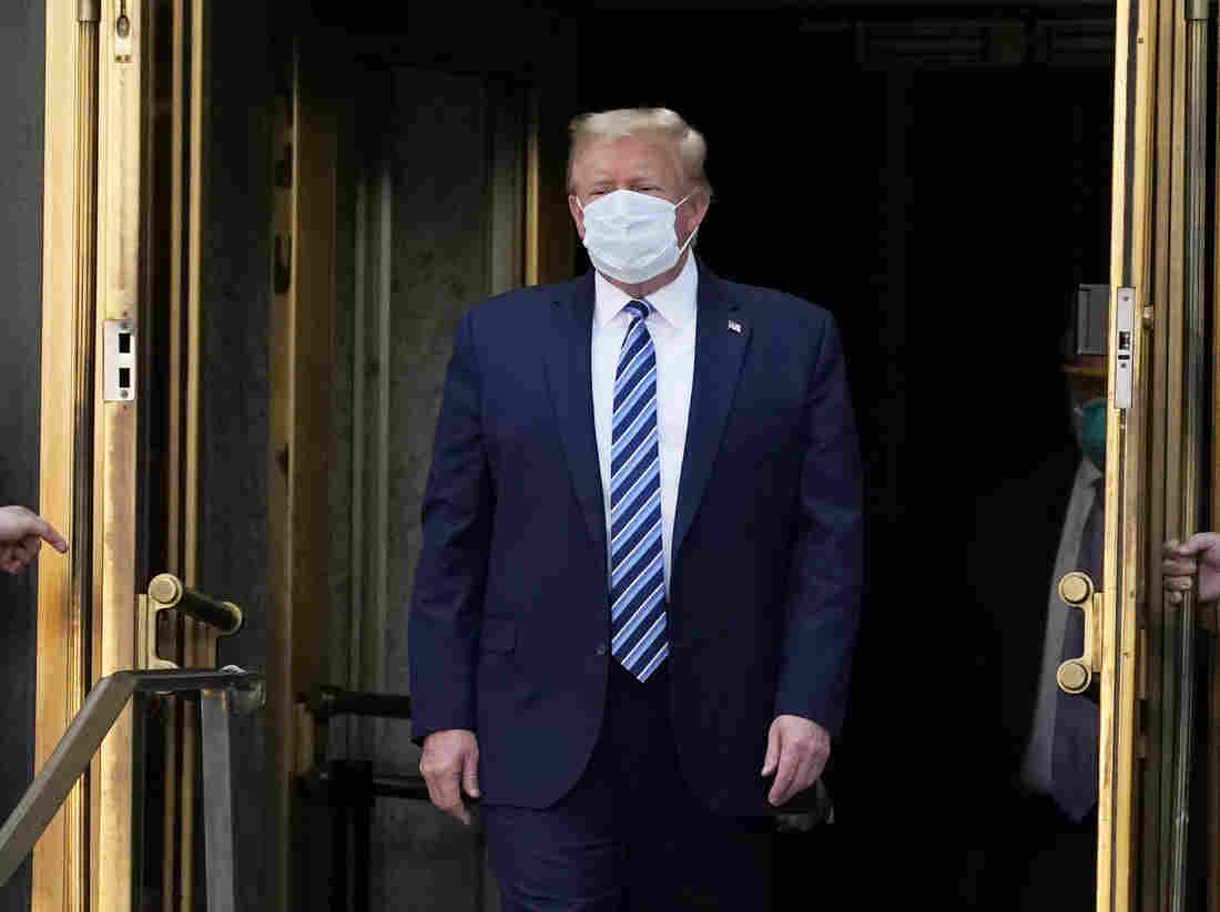 Trump To Speak At White House Saturday, 1st Public Event
Since COVID-19 Diagnosis 1