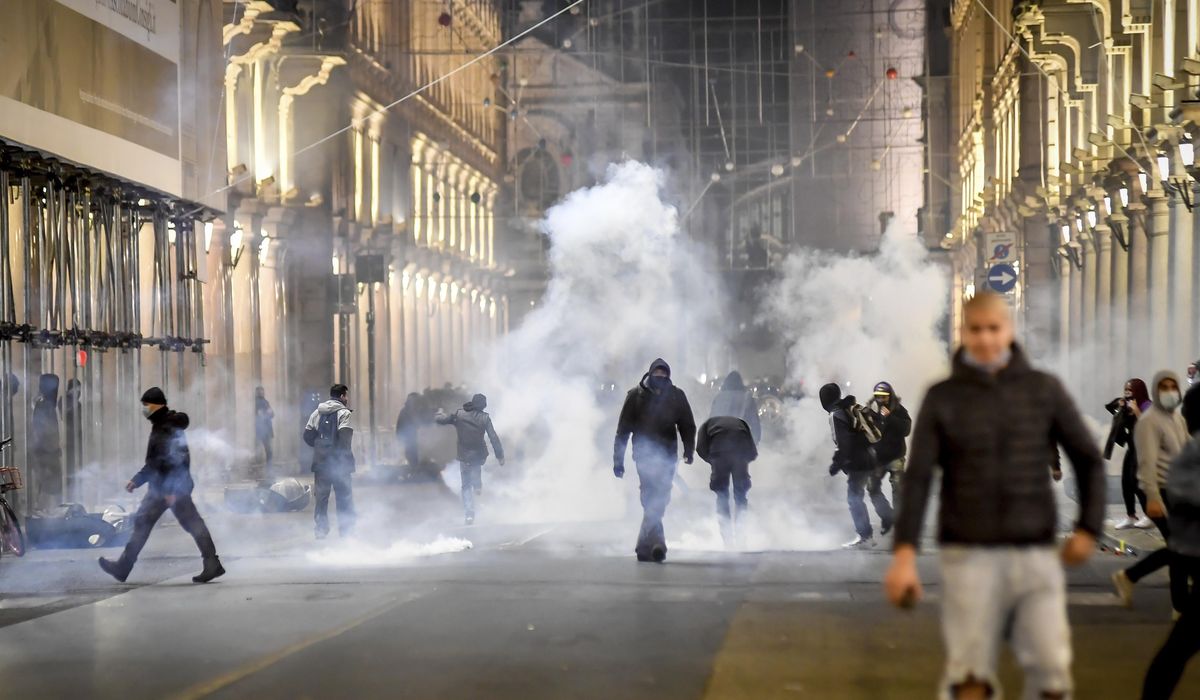 New protests loom as Europeans tire of virus
restrictions 1