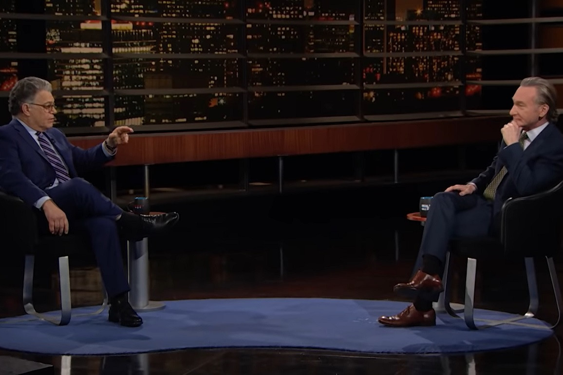 Bill Maher & Al Franken Agree To Disagree On Donald
Trump Being Forcefully Removed From Office If He Loses On ‘Real
Time’ 1