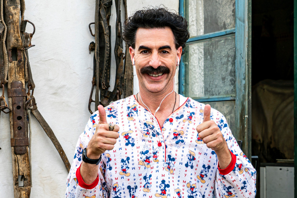 ‘Borat 2’ Enjoys Very Nice Opening Weekend with Estimated
1.6 Million Household Viewers 1