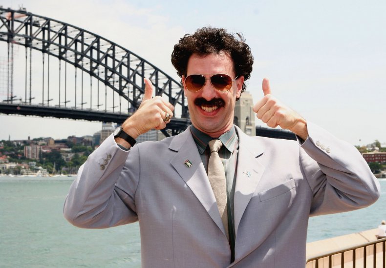 Very Nice! 'Borat' Sequel Garnered 1.6 Million Views During
Opening Weekend 1