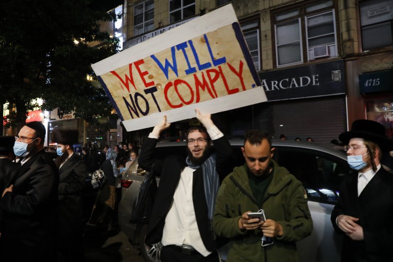 Orthodox Jews vs Bill De Blasio and Andrew Cuomo—Why New
York is Battling Anti-lockdown Protests 1