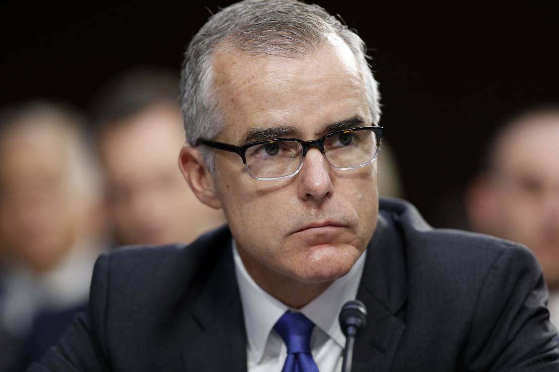 Andrew McCabe Dodges Senate Hearing Citing Coronavirus
Concerns 1