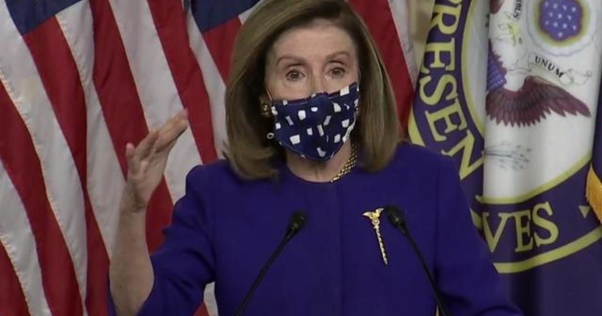 Pelosi: Proposal on COVID-19 relief is "one step forward,
two steps back" 1