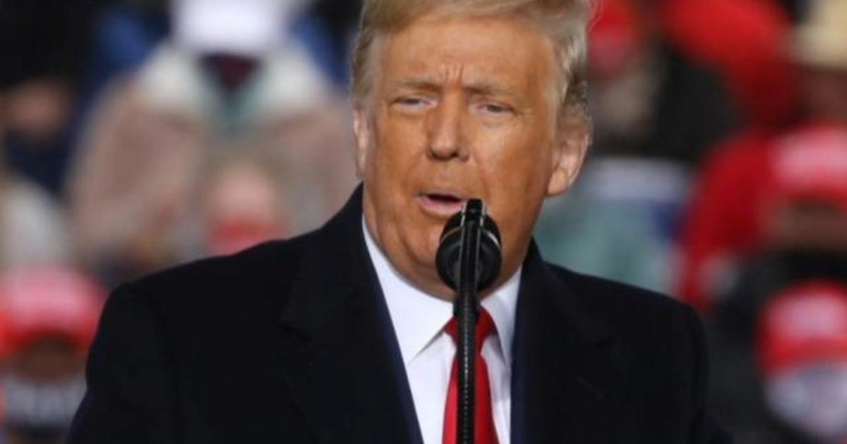 Trump hitting several key battleground states this week
despite second coronavirus outbreak in the White House 1 Trump hitting several key battleground states this week
despite second coronavirus outbreak in the White House 1