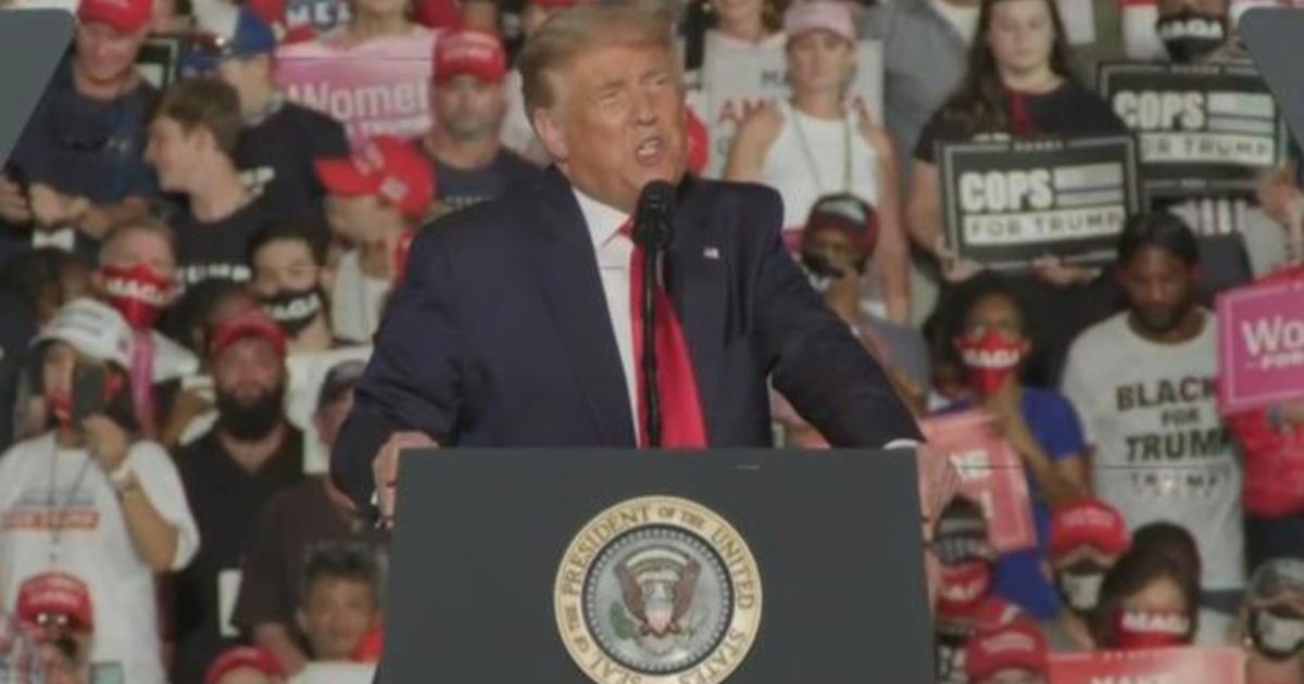 Trump tests negative for coronavirus ahead of first campaign
rally since diagnosis 1