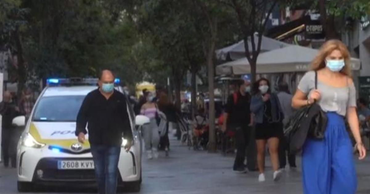 Some European countries show record spikes in coronavirus
infection rates 1
