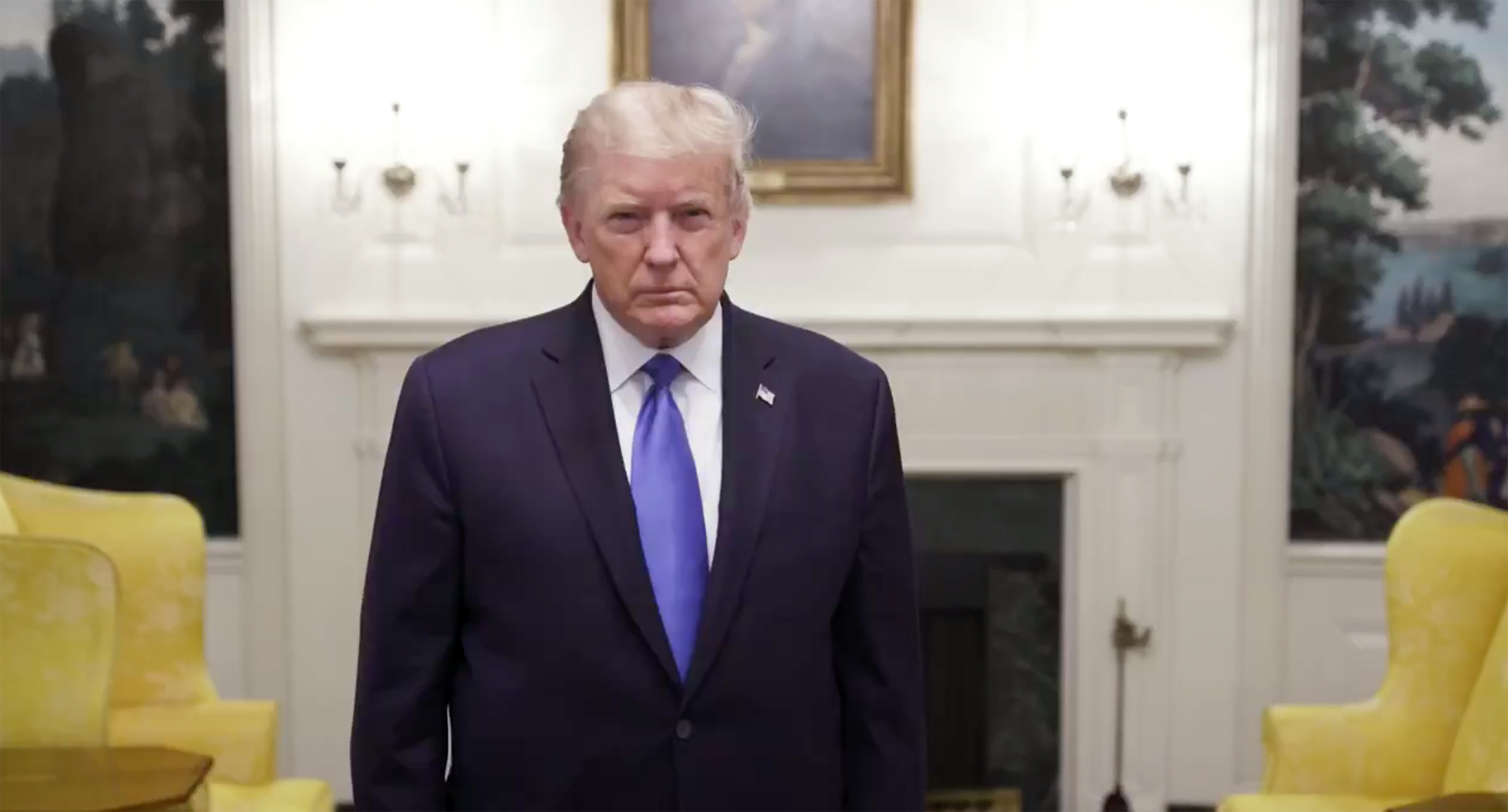Trump tweets for the first time since revealing Covid-19
diagnosis 1