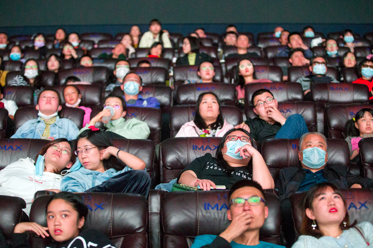 China overtakes US as world’s biggest box office in
2020 1