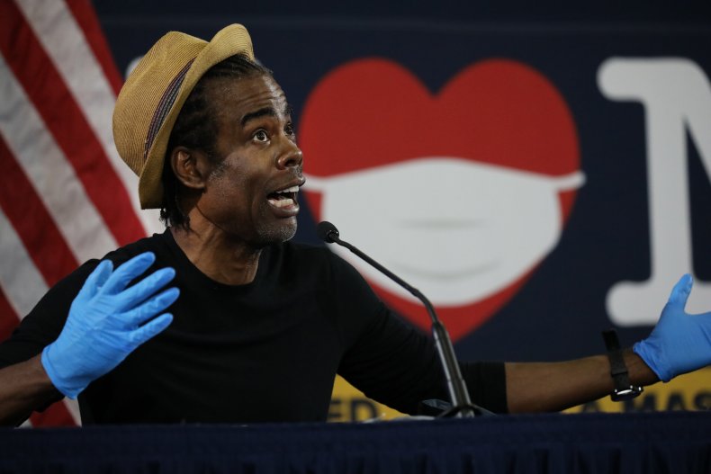 Chris Rock Mocks Donald Trump's Coronavirus Diagnosis In SNL
Monologue: 'My Heart Goes Out To COVID' 1