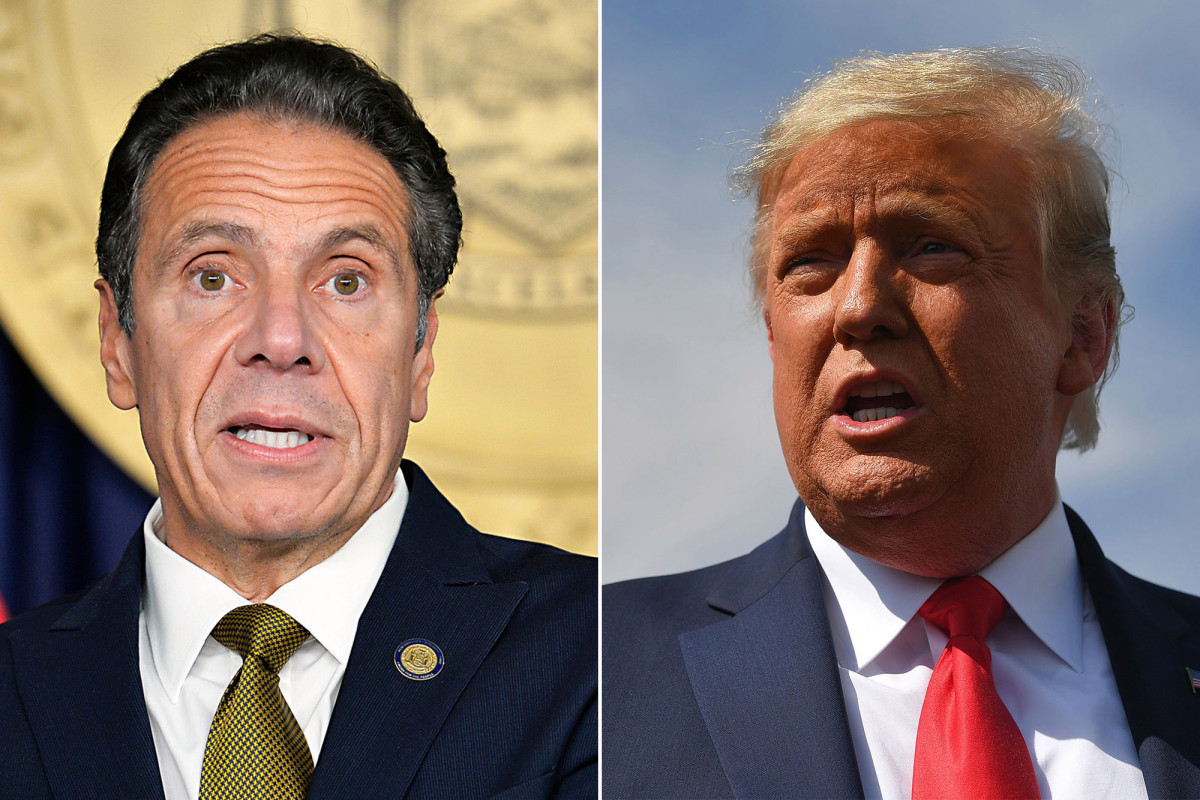 Trump rips Cuomo’s ‘tremendously poor leadership’ amid
COVID-19 book tour 1