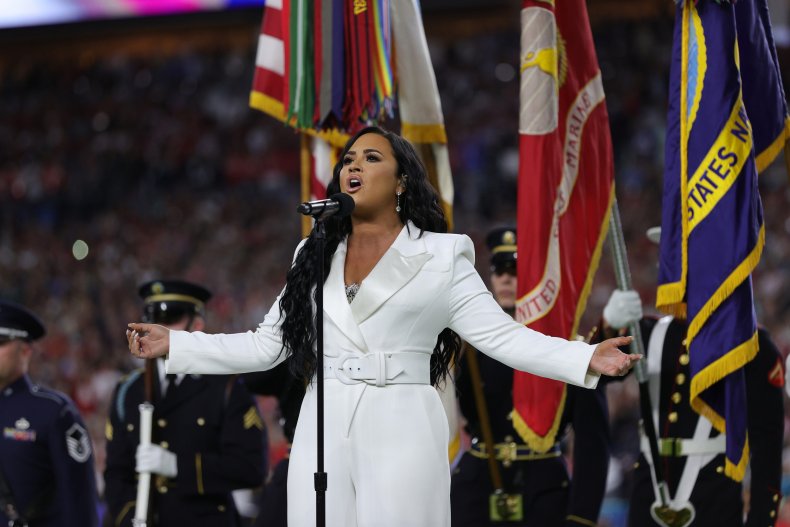 What Demi Lovato Says About Donald Trump in New Protest Song
'Commander in Chief' 1