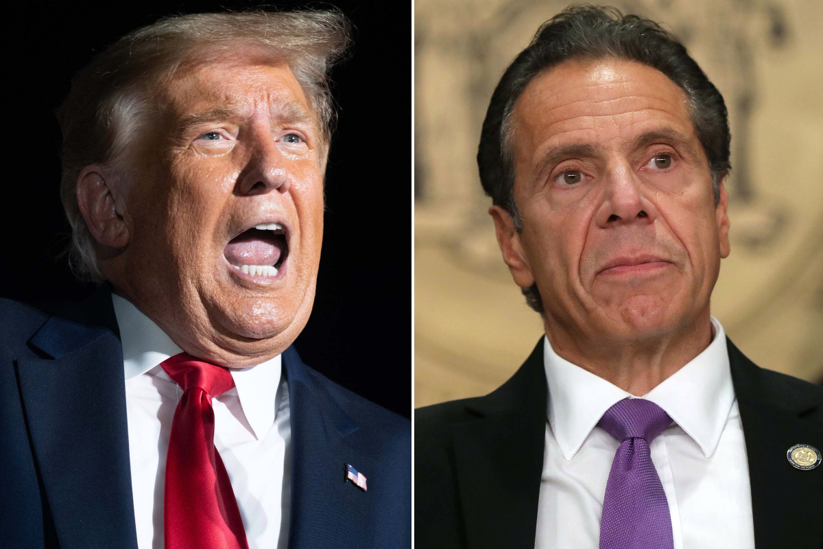 Trump rips Andrew Cuomo as ‘lowlife’ over COVID-19 vaccine
doubts 1