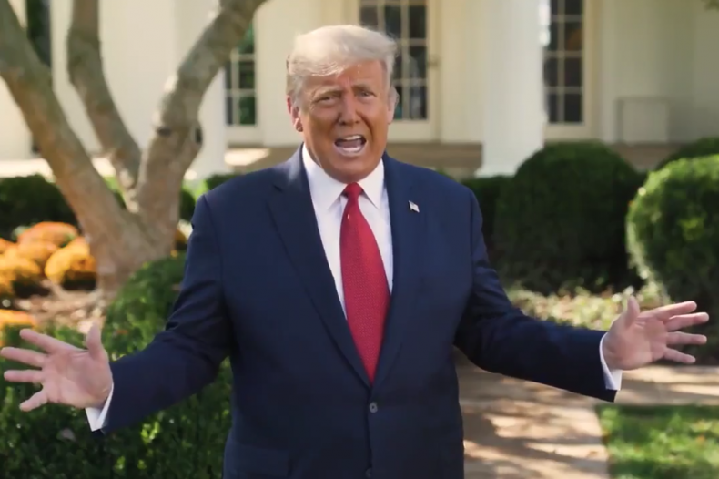 Trump Video Claiming COVID-19 'Cure' Allowed to Spread by
Facebook and Twitter 1